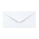 V-Flap Recycled Envelopes White 110 x 220 mm (DL)