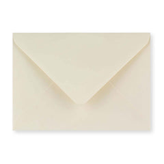 Ivory Wove Gummed V-Flap Greeting Card Envelope (125 x 175mm)