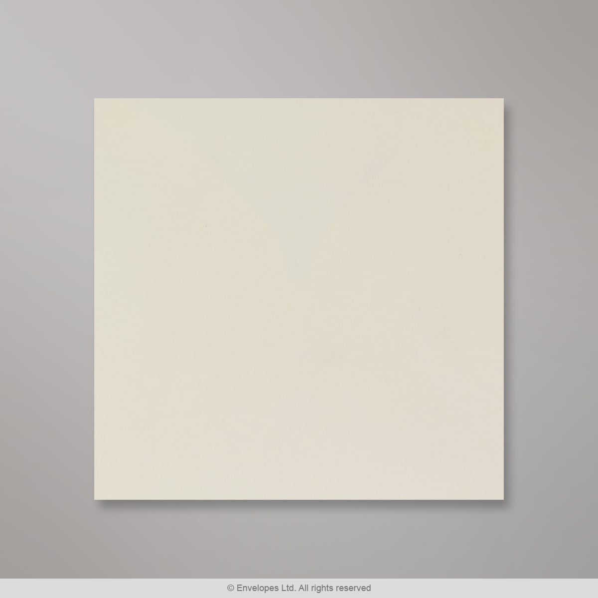 Ivory Wove Gummed V-Flap Greeting Card Envelope (130 x 130mm)