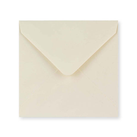 Ivory Wove Gummed V-Flap Greeting Card Envelope (140 x 140mm)