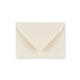 Ivory Wove Gummed V-Flap Greeting Card Envelope (70 x 100mm)