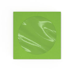 CD Window Envelopes Green 126 x 126 mm