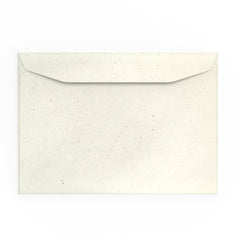 Flower Seeded Envelopes Ivory 162 x 229 mm (C5)