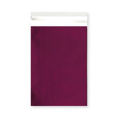 Matt Finish Foil Bags Bordeaux 162 x 114 mm (C6)