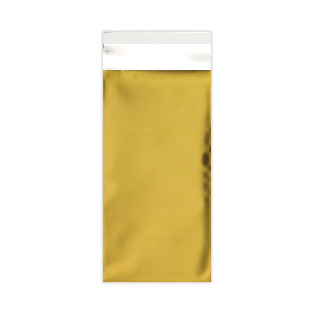 Matt Finish Foil Bags Gold 220 x 110 mm (DL)