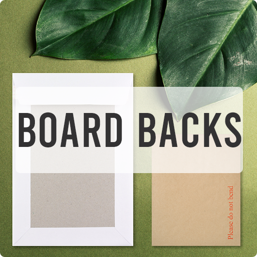 Board Back Envelopes